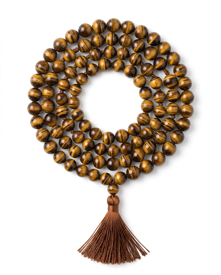 Golden Brown Mala