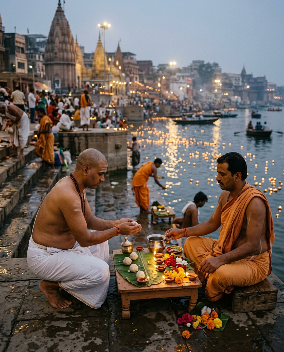 Riverside Puja